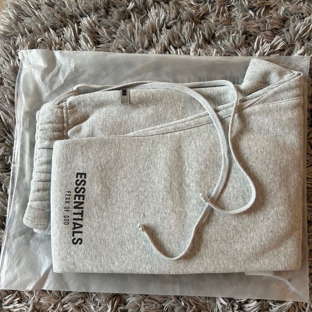 Essentials Light Gray Joggers